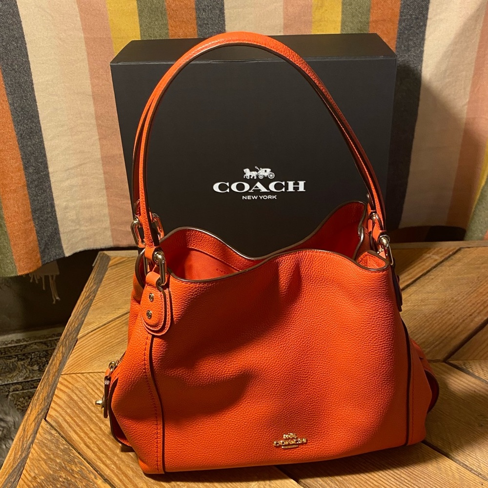 Coach Edie 31 leather purse